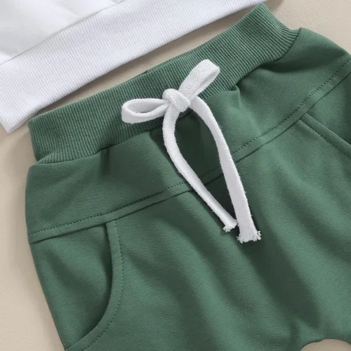 Vista 6 de Foidiccx Conjunto de ropa de otoño e invierno para bebé niño y niña