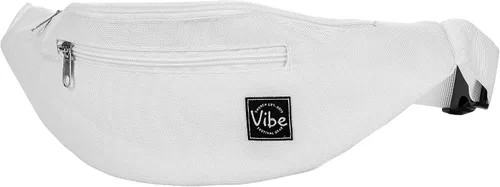 Vista 7 de Riñonera Vibe Festival Gear para hombre y mujer, muchos estampados, negro holográfico, plateado, dorado, bonita riñonera para festival rave
