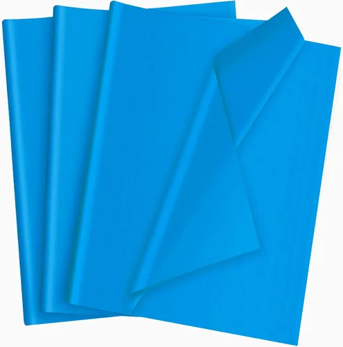 Vista 11 de 50 hojas de papel de seda negro para bolsas de regalo, papel de seda negro a granel para bodas, cumpleaños, proyectos de bricolaje, Halloween