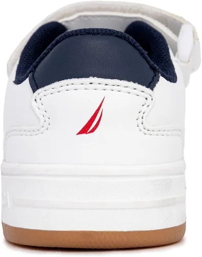 Vista 3 de Nautica Zapatos con correa ajustable para niños Cómodas zapatillas casuales para niños y niñas, niños pequeños y niños pequeños