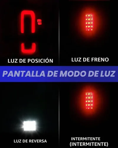 Vista 5 de AUTOONE Conjunto de Luz Trasera LED Completa Ram para Dodge Ram 1500 2009, Ram 1500 2500 3500 2010-2018, Lado del Conductor y Pasajero con Lente