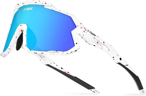 Vista 20 de X-TIGER Gafas de sol polarizadas para niños y niñas, lentes de sol de béisbol polarizadas para niños de 8 a 14 años, UV400, gafas de ciclismo
