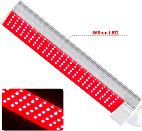 Vista 3 de Lámpara de terapia de luz roja con temporizador, 660nm LED - M7666