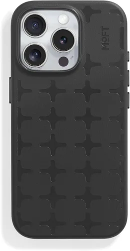 Vista 10 de MOFT Snap Case MOVAS™ para iPhone 16 Pro Max, compatible con MagSafe, funda magnética de cuero vegano premium con sensación suave, color duradero