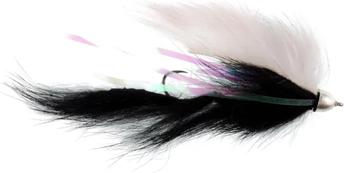 Vista 2 de The Fly Fishing Place Dolly Llama Stinger Streamer Flies - Trucha de Salmón de Alaska Steelhead Juego de 4 (talla 4)