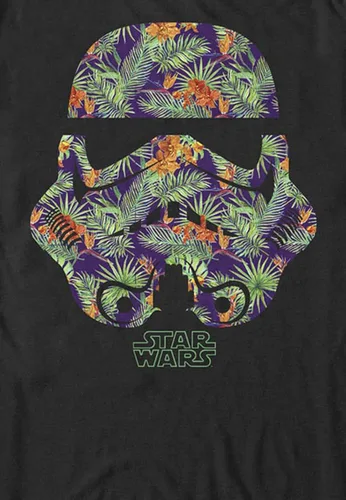 Vista 3 de STAR WARS Camiseta estampada con casco húmedo para hombre