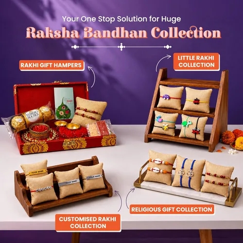 Vista 5 de LOVENSPIRE Nombre personalizado Rakhi para hermano Raksha Bandhan de diseñador hecho a mano hilo Rakhi para Bhaiya Nombre personalizado Rakhi