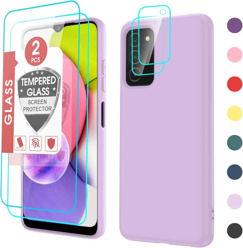 Vista 180 de LeYi Funda para Motorola Moto G Play 4G 2024: Funda para Moto G Play 4G 2024 con funda delgada y antiarañazos, silicona líquida a prueba de golpes