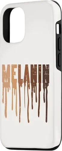 Vista 2 de Funda de regalo para iPhone 14 Goteando Melanina Black African Pride Black Lives Matter