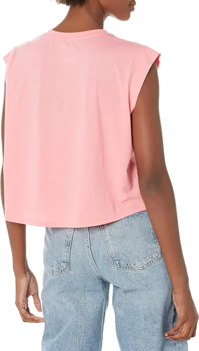 Vista 2 de Bella Canvas Camiseta de tirantes Crop Muscle para mujer
