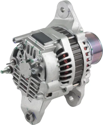 Vista 2 de RAREELECTRICAL Alternador de 24V 80A compatible con motores Mitsubishi Volvo D11b1 D9a2c D9a2k 3587218