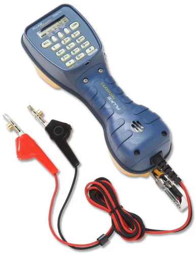 Vista 5 de Fluke Networks Set de multímetro probador de teléfono TS52 con pantalla LCD, 1