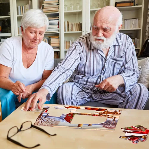 Vista 6 de Keeping Busy Actividades de rompecabezas de demencia de objetos 3 en 1 para personas mayores Productos de Alzheimer para pacientes ancianos