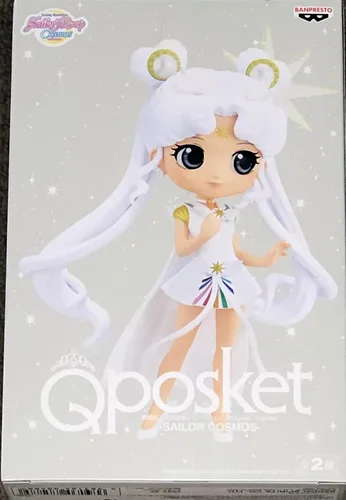 Vista 24 de Banpresto - Pretty Guardian Sailor Moon Cosmos La Película - Sailor Chibi Moon Eterno (ver. A), Figura Q Posket de Bandai Spirits