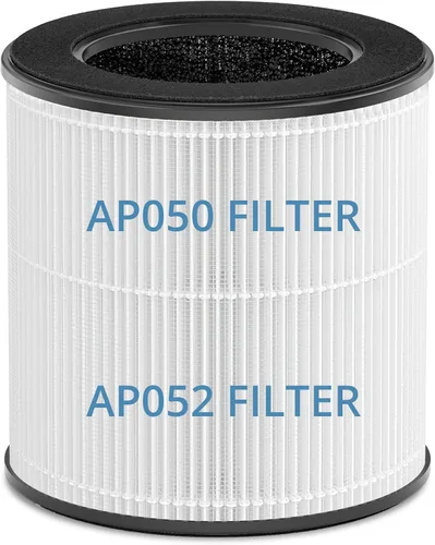 Vista 10 de Purificadores de aire para dormitorio y hogar, Tailulu purificador de aire con filtro HEPA verdadero H14, limpiador de aire silencioso con modo