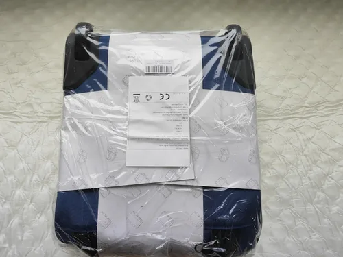 Vista 11 de KROSER - Equipaje de mano multifuncional para mujer, ligera, maleta para colocar debajo del asiento, 16 pulgadas, Azul