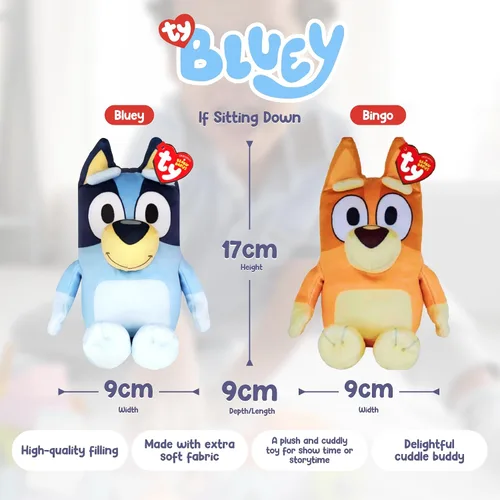 Vista 3 de TY Bluey Floppy