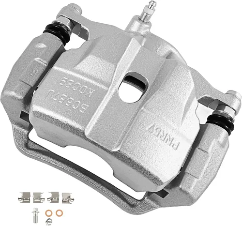 Vista 35 de cciyu 18B4918A Pinza de freno delantera derecha con soporte para Cadillac, para Chevy, para GMC