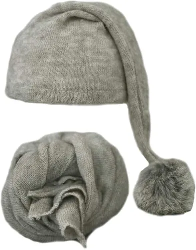Vista 5 de Trajes de punto para fotografía de bebé niño y niña, accesorios de fotos para recién nacidos, sesión de fotos infantil, ganchillo, verde oscuro