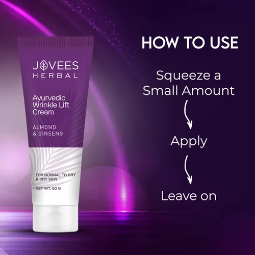 Vista 6 de Jovees Crema de elevación de arrugas de almendras y ginseng 2.12 oz
