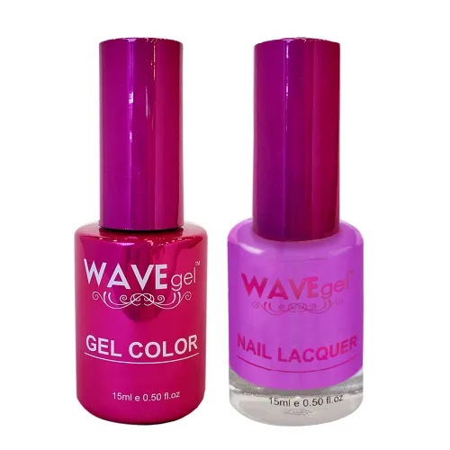 Vista 30 de WAVEGEL - Juego dúo de gel y esmalte de uñas a juego - Colección Princess - #001 Super Black I 0.5 onzas #001 Super Negro