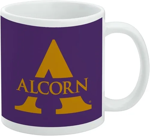 Vista 51 de Taza de cerámica con el logotipo principal de la Universidad Rider, taza de regalo novedosa para café, té y bebidas calientes, 11oz, blanca