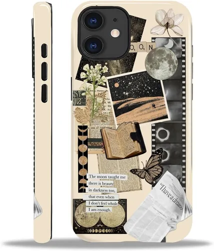 Vista 67 de Funda para iPhone 11 Funda, Diseño de Plantas de Nave Espacial Alienígena - Protección Dual Híbrida Silicona + PC Duro Resistente a Golpes Cubierta