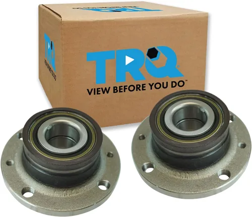 Vista 204 de Conjunto de rodamiento de rueda delantera de 2 piezas y buje TRQ Compatible con Pontiac Solstice 2006-2009 Saturn Sky 2007-2010