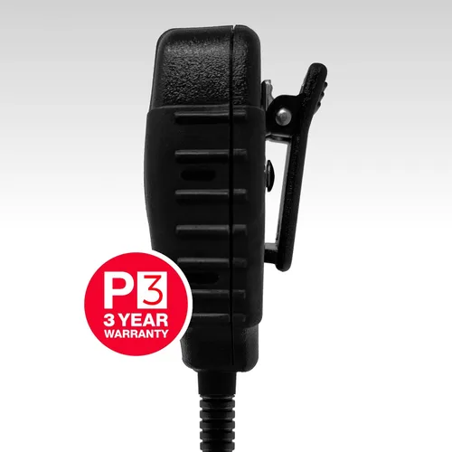 Vista 2 de SHEEPDOG MICROPHONES Micrófono de altavoz resistente con cancelación de ruido extremo, compatible con Kenwood 2 pines NX y TK