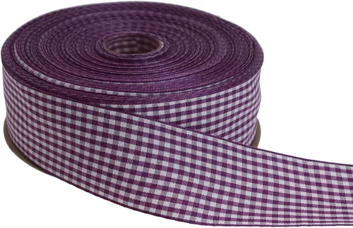 Vista 84 de Cinta a cuadros de 50 yardas cada rollo 100% poliéster con borde tejido (1/1-2 pulgadas x 50 yardas, negro)