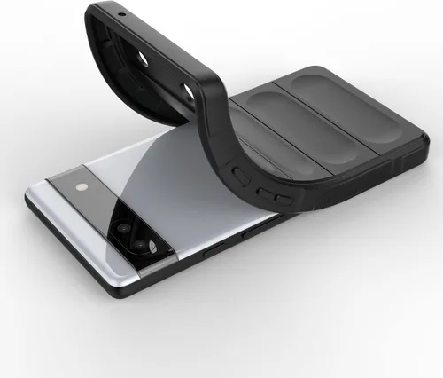 Vista 5 de Funda para Google Pixel 6a Caso, TPU Funda suave para teléfono móvil para Google Pixel 6a 5G G1AZG GX7AS GB62Z GB17L Funda Negro