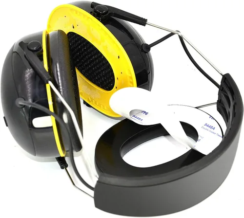 Vista 6 de 1 par de orejeras para auriculares 3M WorkTunes Connect, tapones para los oídos para disparos, protección auditiva de espuma, protector auditivo