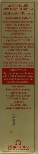 Vista 4 de Omega-H3 Multivitamínico Mineral 30 Cápsulas