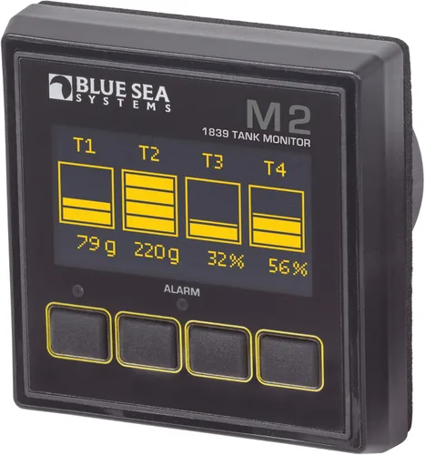 Vista 6 de Medidores digitales OLED M2 de Blue Sea Systems