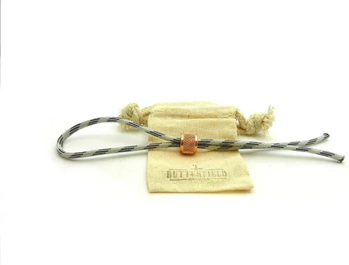 Vista 2 de CUENTA DE CORDÓN – REDONDO DE COBRE – HECHO EN LOS ESTADOS UNIDOS – CUCHILLO DE BOLSILLO – ENCANTO PARA PULSERAS Y COLLARES