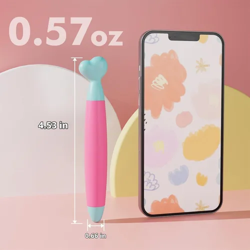 Vista 7 de DIGIROOT - Paquete de 3 lápices capacitivos para niños, bolígrafos de estilista universales para pantallas táctiles