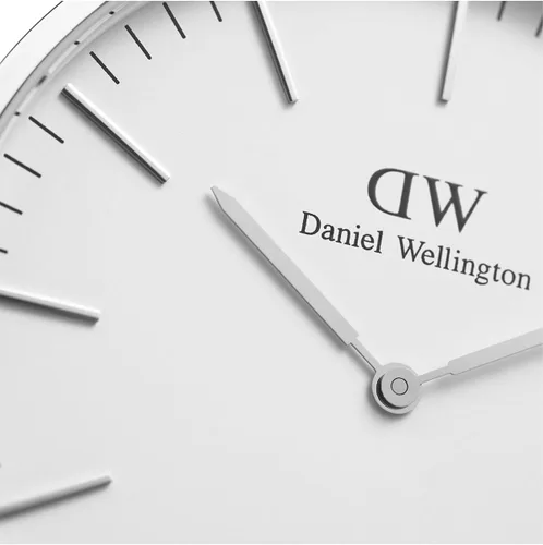 Vista 3 de Daniel Wellington Reloj Clásico Tela Oro Rosa (Poliéster)