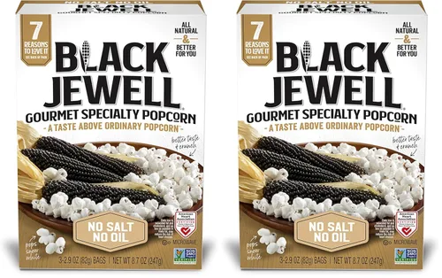 Vista 11 de Black Jewell Palomitas de maíz gourmet para microondas, toque de mantequilla, 10.5 onzas (paquete de 6)
