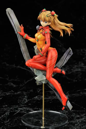 Vista 5 de Alter Evangelion: 2.0 Puede (No) Avance: Asuka Langley Shikinami PVC Figure-Test Type Plugsuit Versión (escala 1:8)