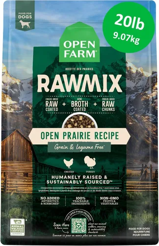 Vista 15 de Open Farm RawMix - Alimento seco para perros sin granos, croquetas de raza