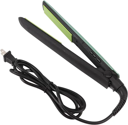 Vista 5 de Plancha de pelo de doble uso, cable, calor frontal adecuado para salón de belleza y uso doméstico, enchufe de EE. UU. 110-220V