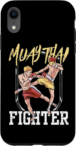 Vista 24 de iPhone 16 Muay Thai Fighter Martial Arts Hobby Boxing Case