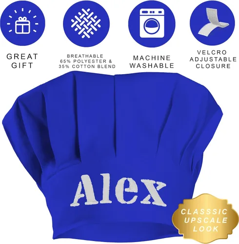 Vista 3 de Personalizado personalizado y bordado adulto sombrero de chef gorra con tamaño ajustable