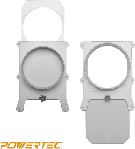Vista 4 de POWERTEC 70227 - Puerta de explosión de 6 pulgadas para colector de polvo, accesorios de recolección de polvo, paquete de 1