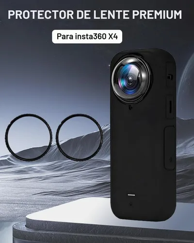 Vista 2 de Funda protectora de lente premium para Insta360 X4 Protector de lente
