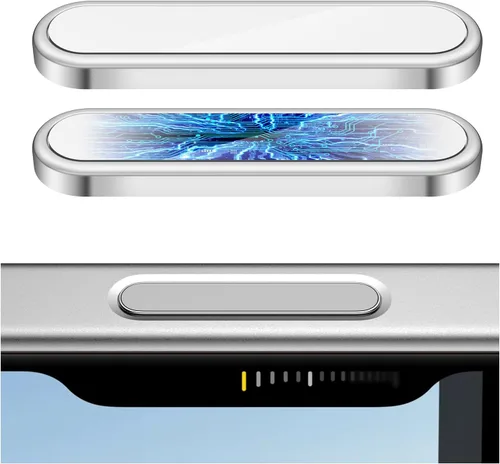 Vista 10 de AMANECER Paquete de 2 protectores de botón de control de cámara para iPhone 16/16 Plus, funda protectora capacitiva de alineación automática