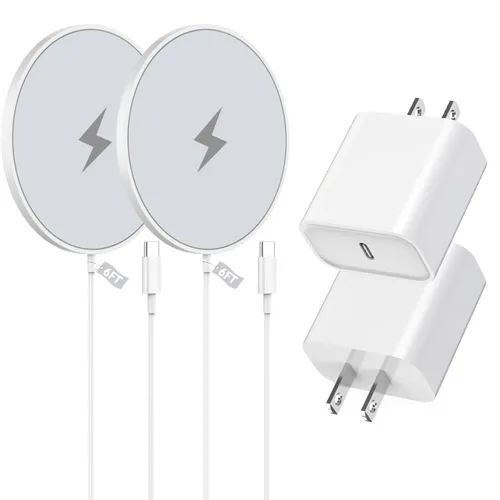Vista 10 de Cargador inalámbrico magnético [certificado Apple MFi] Cargador iPhone