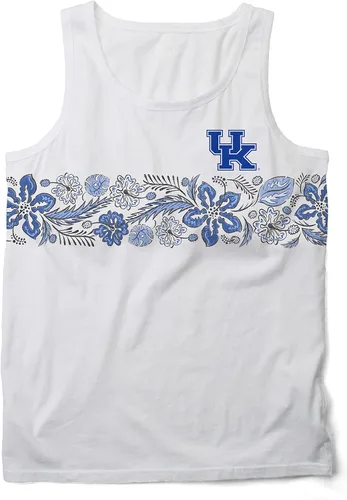 Vista 40 de Wes and Willy Camiseta sin mangas floral para hombre