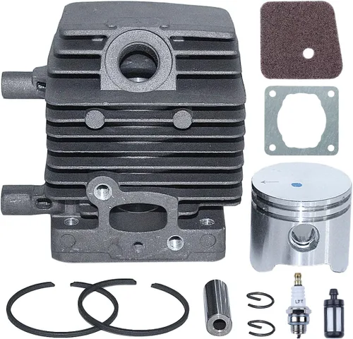 Vista 9 de Pistón de cilindro de 1.339 in para Stihl FS75 FS80 FS85 HT70 HS80 HS85 KA85 SP81 SP85 HT75, Cylionder, Kit de pistón, filtro de combustible, Flter