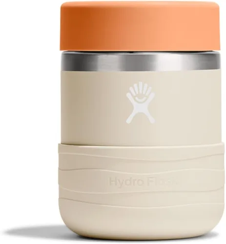 Vista 6 de Hydro Flask Recipiente de alimentos aislado – Contenedor de aperitivos para niños y lonchera – Tarro de comida de 12 onzas en color morado anémona